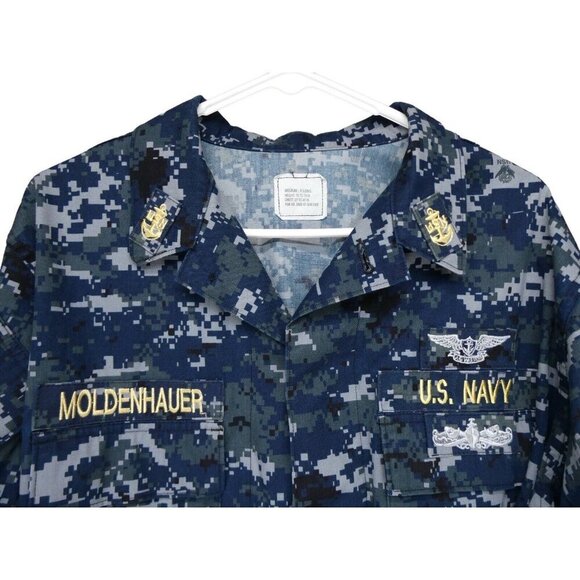 Digi Camo MilitaryJacket Medium X-Long Gorpcore Warcore Utility Tactical - Picture 3 of 13